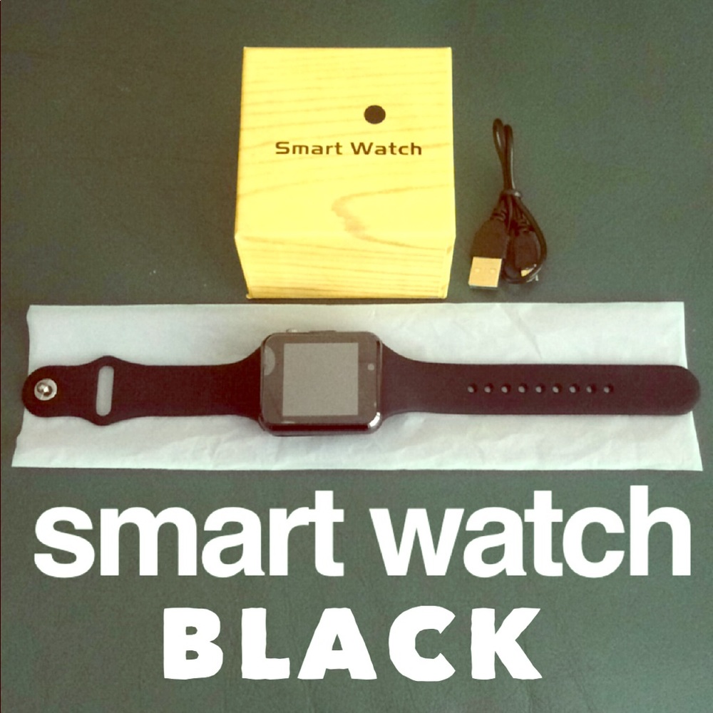 🆕Unisex Smart Watch Black⭐️